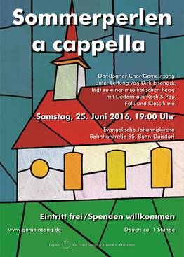 Konzertplakat