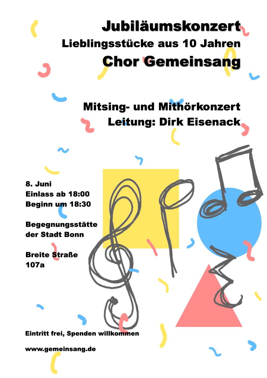 Konzertplakat